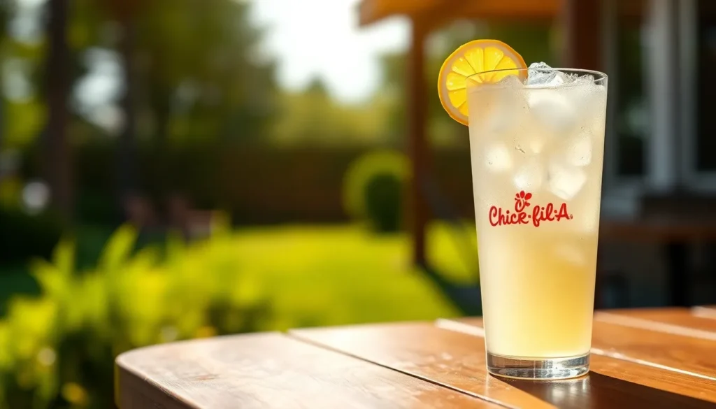 chick fil a diet lemonade nutrition